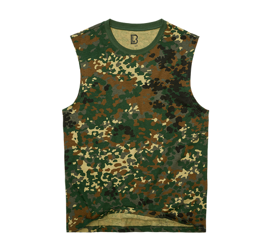 Tricou sleeveless Flecktarn Brandit - Confort Optim
