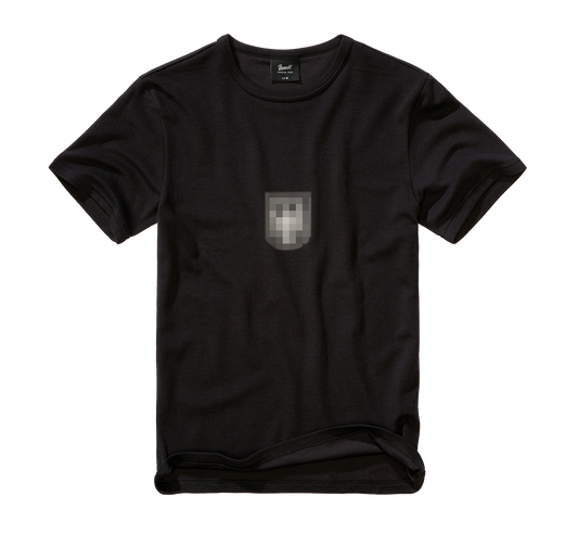 Tricou Sport BW Negru Brandit - Confort Tactic Zilnic