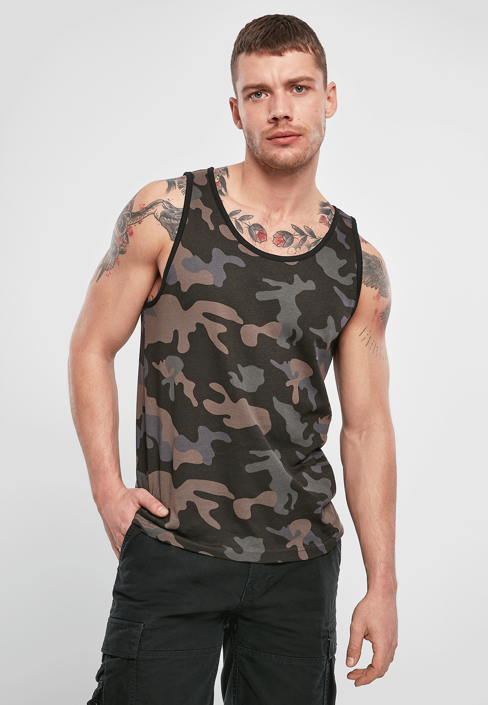 Maieu Tactic Dark Camo Brandit - Confort Superior