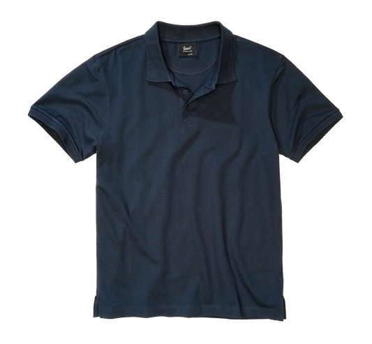 Tricou Polo Pique Short Sleeve Navy Brandit - Confort Tactic Superior