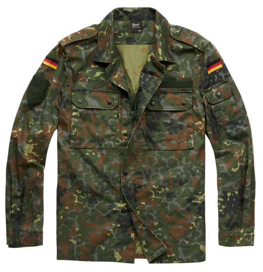 Veston BW Field Tunic Flecktarn Brandit - Rezistenta si Versatilitate