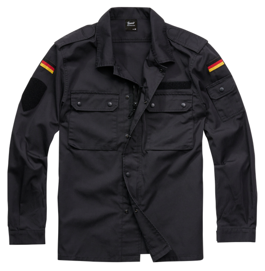 BW Field Tunic Negru Brandit - Confort Tactic Superior