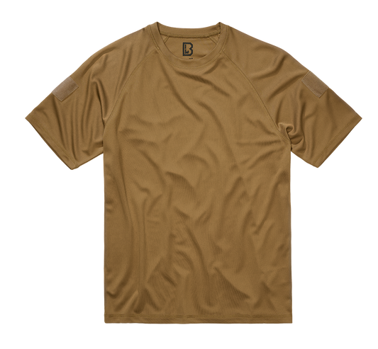 Tricou Quickdry Maneca Scurta Tricou Camel Brandit - Uscare Rapida si Confort