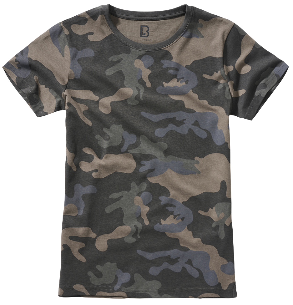Tricou Dark Camo Dama Brandit - Confort Tactic Zilnic