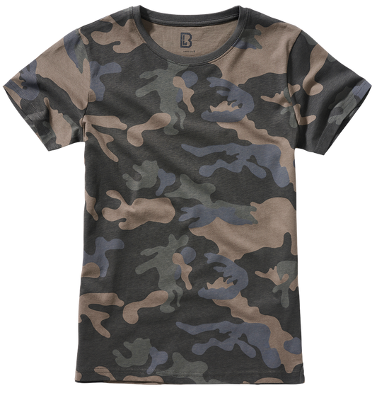 Tricou Dark Camo Dama Brandit - Confort Tactic Zilnic