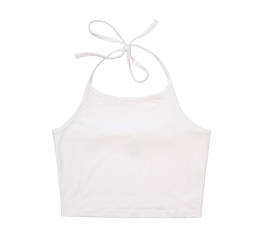 Top Neckholder Alb Dama Brandit - Stil Versatil Urban