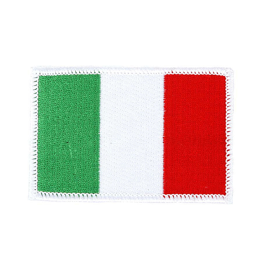 Emblemă Drapel Italia #1004 - Multicolor | Textil, Simbol Național