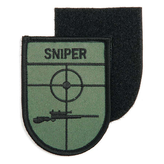 Emblemă Sniper Textilă (Scut) cu Velcro - Diverse | Prindere rapidă