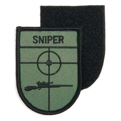 Emblemă Sniper Textilă (Scut) cu Velcro - Diverse | Prindere rapidă