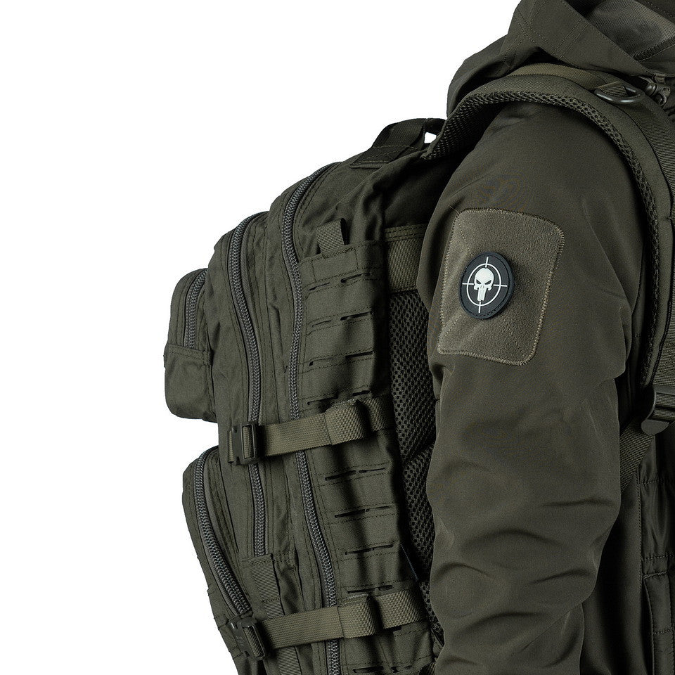 Embleem Punisher Vizier | Glow in Dark, 3D PVC