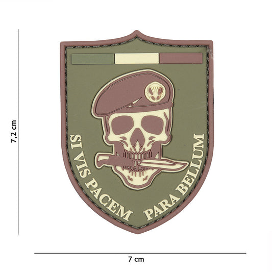 Emblemă Embleem 3D PVC SI VIS Pacem - Multicolor | PVC, Velcro