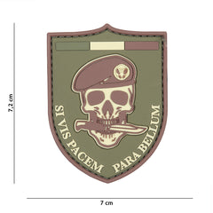 Emblemă Embleem 3D PVC SI VIS Pacem - Multicolor | PVC, Velcro