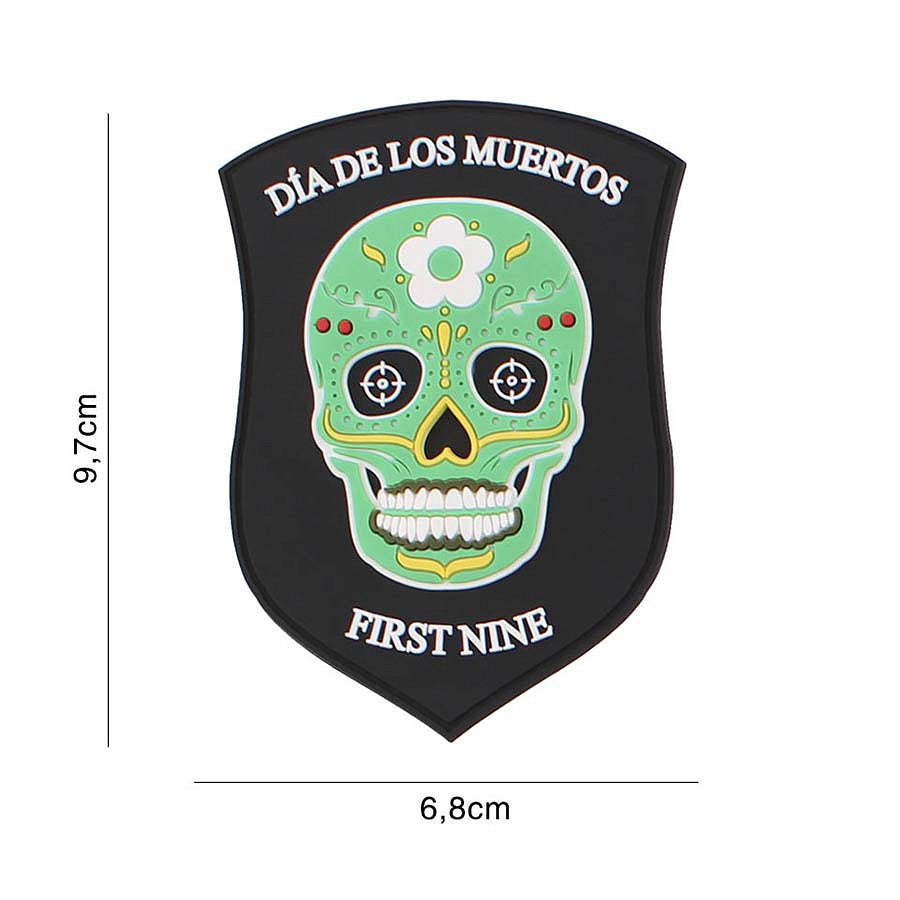 Emblemă First Nine Schild - Verde | 3D PVC, Velcro