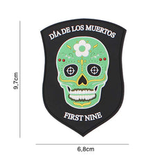 Emblemă First Nine Schild - Verde | 3D PVC, Velcro