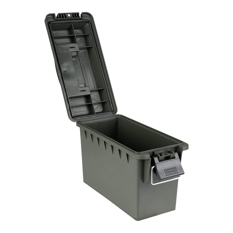 Ladă Munitie Plastic .30 Cal - Verde | Etanșă, Stivuibilă
