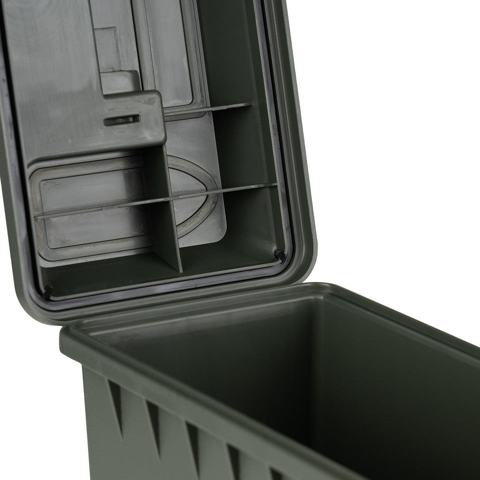 Ladă Munitie Plastic .30 Cal - Verde | Etanșă, Stivuibilă