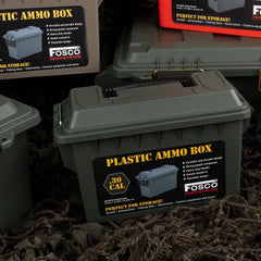 Ladă Munitie Plastic .30 Cal - Verde | Etanșă, Stivuibilă