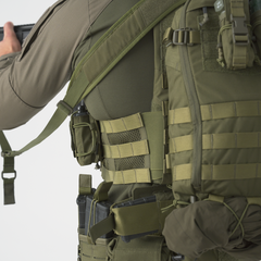 Panouri Laterale Tactice Helikon-Tex Guardian Cummerbund Quick Release Negru MOLLE/PALS
