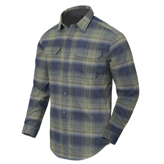 Cămașă Helikon-Tex Greyman Blast Blue Plaid Cu Buzunar Ascuns