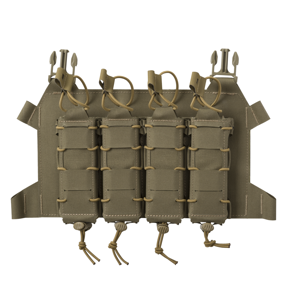 Panel pentru încărcătoare Helikon-Tex Skeletonized Quad SMG Laser-Cut MOLLE