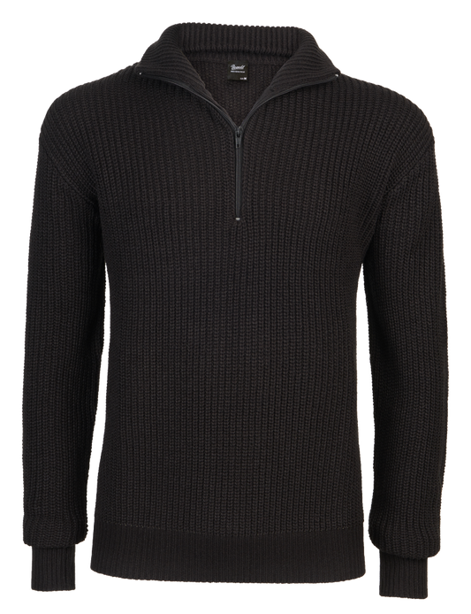 Pulover Marine Troyer Negru Brandit - Caldura Esentiala