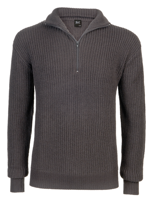 Pulover Marine Troyer Anthracite Brandit - Caldura Esentiala