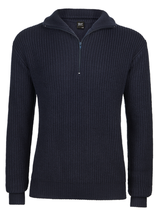 Pulover Marine Troyer Navy Brandit - Caldura si Mobilitate