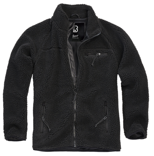 Hanorac Teddyfleece Negru Brandit - Caldura si Stil Tactice
