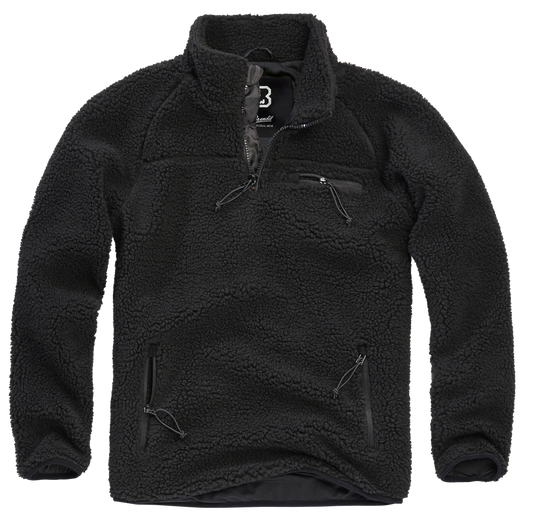 Hanorac Teddyfleece Troyer Negru Brandit - Caldura Premium