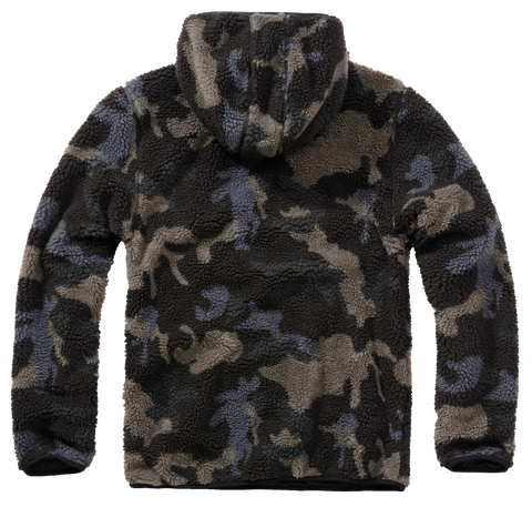 Hanorac Teddyfleece Worker Pullover Dark Camo