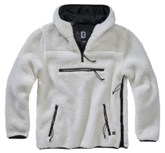 Hanorac Teddyfleece Worker Alb Brandit - Caldura si Durabilitate
