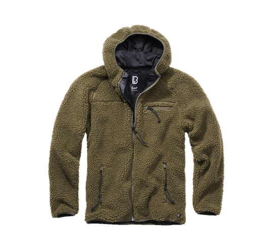 Hanorac Teddyfleece Worker Olive Brandit - Caldura si Rezistenta