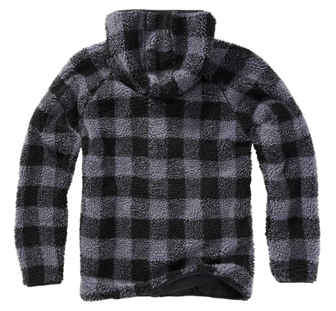 Hanorac Teddyfleece Worker Black Grey