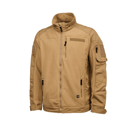 Hanorac Polar Ripstop Camel Brandit - Caldura si Mobilitate