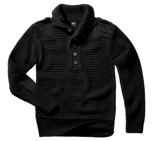 Pulover Alpine Negru Brandit - Caldura Optima