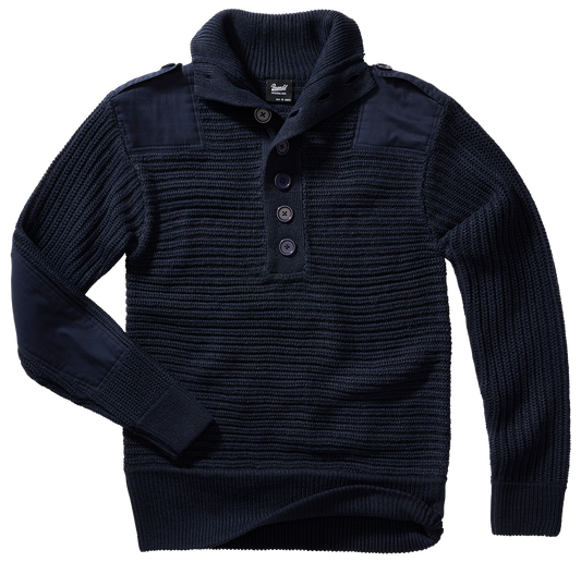 Pulover Alpine Navy Brandit - Caldura si Rezistenta