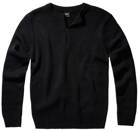 Pulover Army Negru Brandit - Caldura si Durabilitate