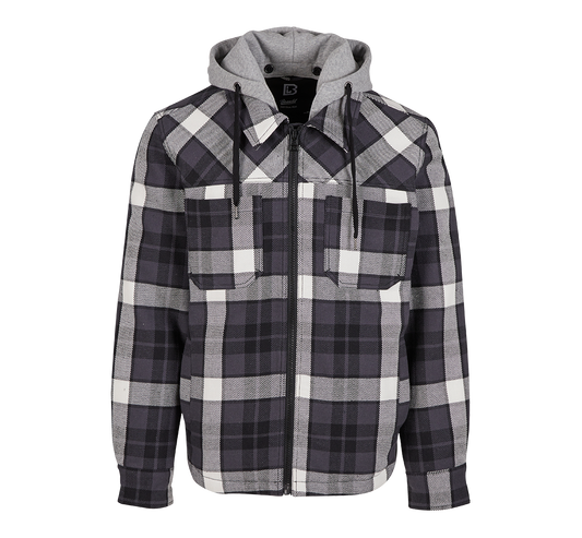 Hanorac Top Heavy Twill White Black Ch Brandit - Durabilitate si Stil