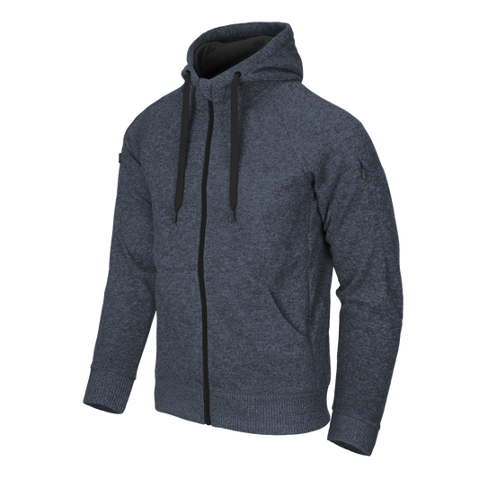 Bluză Tactică Helikon-Tex Covert FullZip Melange Blue