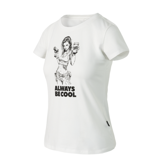 Tricou Damă Helikon-Tex ABC Girl Bumbac Alb