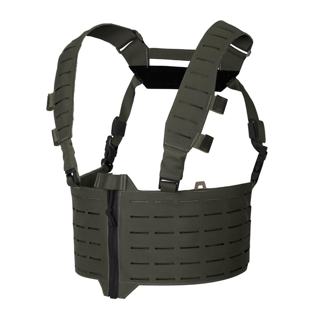 Chest Rig Helikon-Tex Warwick Zip Front Laser Cut Ranger Green