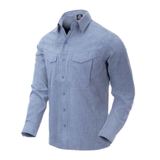 Cămașă Helikon-Tex Defender Mk2 Gentleman UPF30 Melange Light Blue
