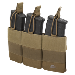 Insert Tactice Helikon-Tex COMPETITION Triple Carbine pentru 3 Încărcătoare AR15/AK47 Shadow Grey