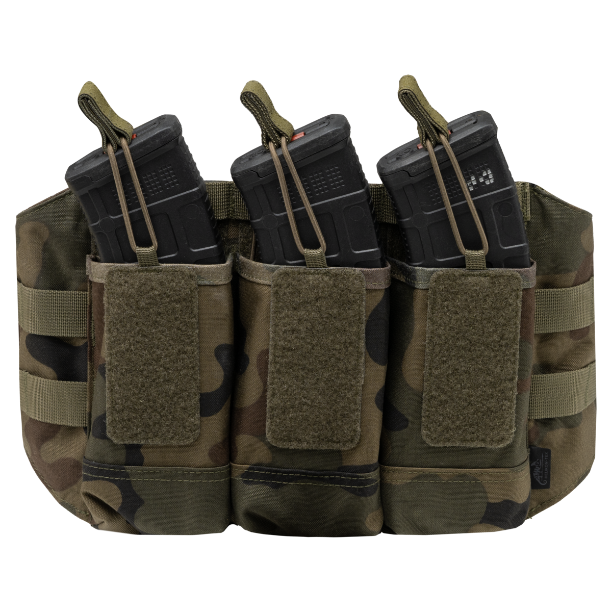 Chest Rig Chicom Helikon-Tex Woodland – Cordura 500D, 3 Buzunare Încărcătoare - poza 5