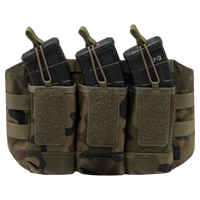Chest Rig Chicom Helikon-Tex Woodland – Cordura 500D, 3 Buzunare Încărcătoare - poza 5