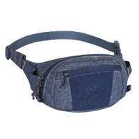 Borsetă Possum Helikon-Tex Melange Blue 2,3L – Panou cu Arici, Prindere MOLLE - poza 1