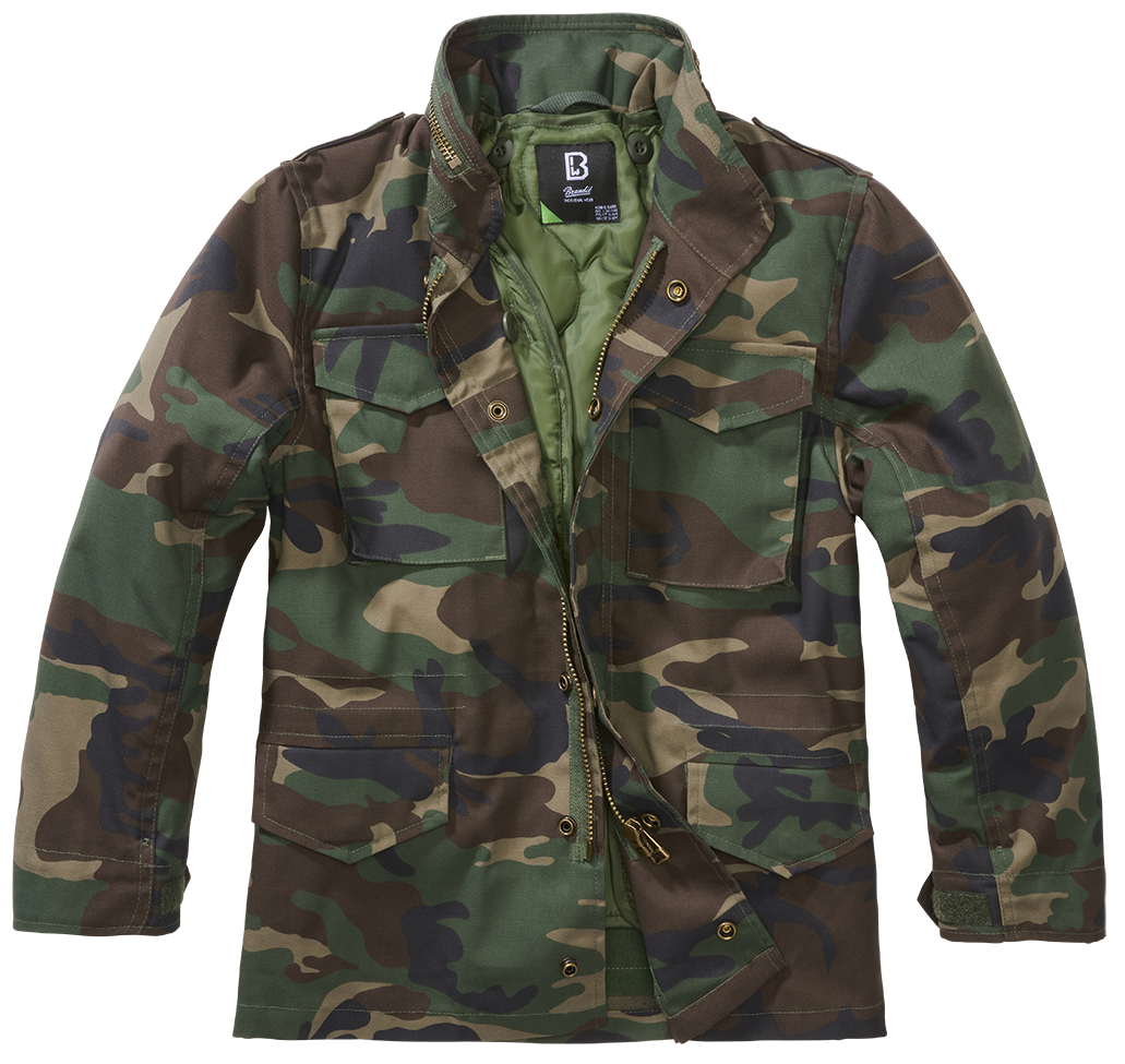 Geaca M65 Classic Woodland Copii Brandit - Aventura Durabila