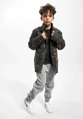 Geaca M65 Classic Woodland Copii Brandit - Aventura Durabila