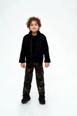 Geaca M65 Classic Negru Copii Brandit - Aventura Zilnica