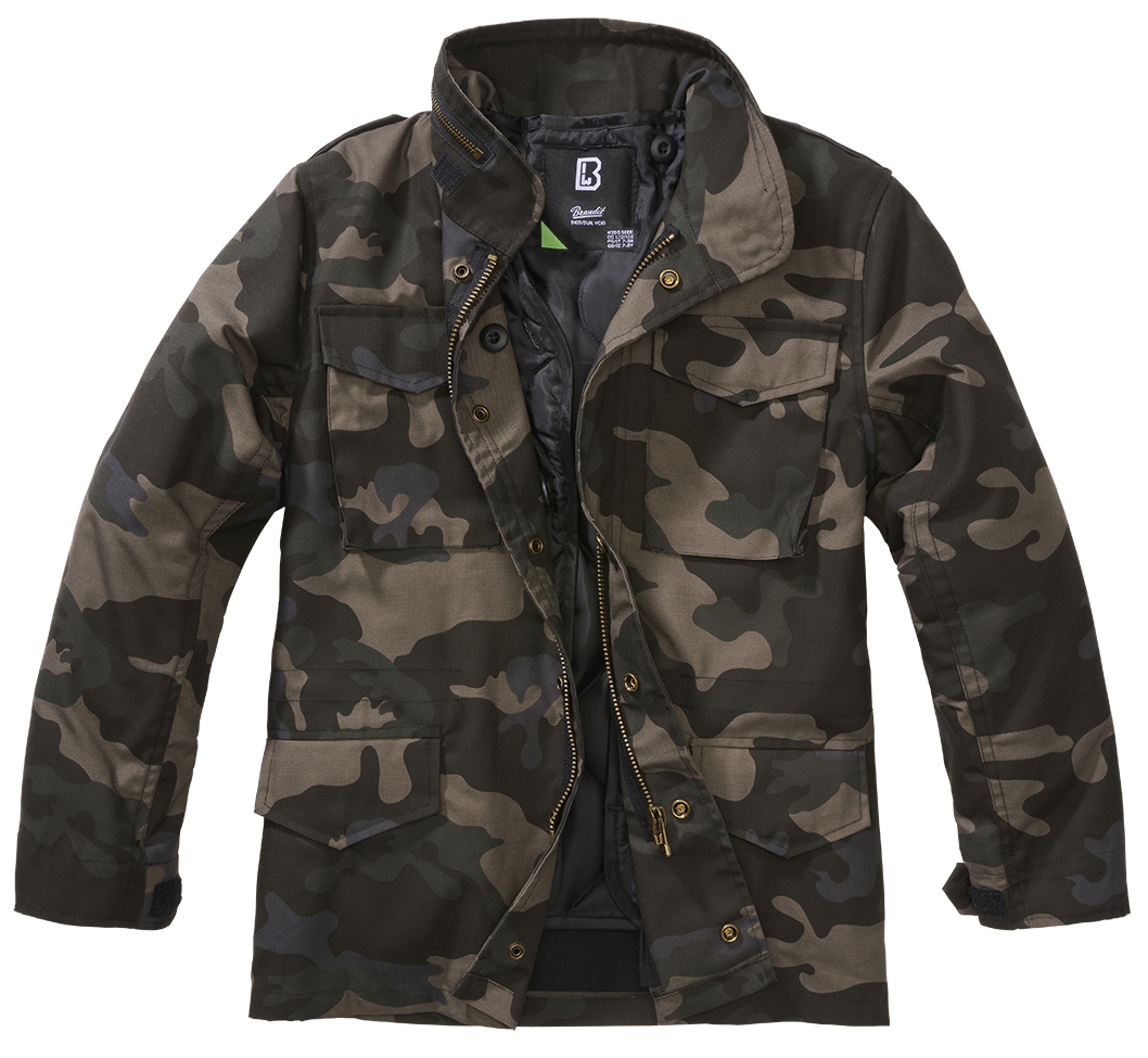 Geaca M65 Classic Dark Camo Copii Brandit - Aventura Zilnica